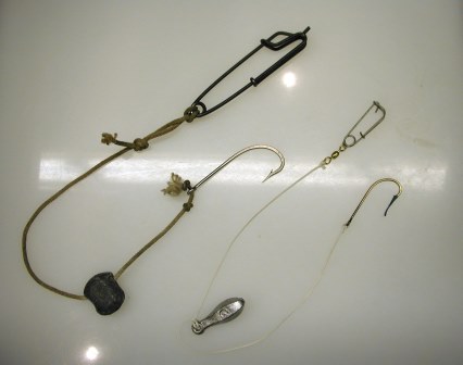 Terminal gear used for Burbot set lines.